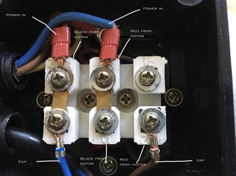 motor electrical box|recommended wire for electric motor.